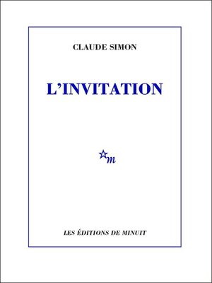 cover image of L'Invitation